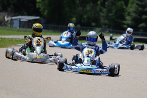 Dakota Pesek did the double again in Yamaha Senior (Photo: Kathy Churchill - Route66SprintSeries.com)