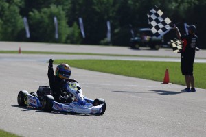 Elliot Cox notched three wins on the weekend, including two in Yamaha Rookie (Photo: Kathy Churchill - Route66SprintSeries.com)