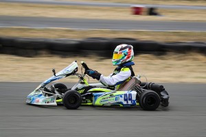 Dante Yu secured his second victory of the season in X30 Junior with an event sweep (Photo: DromoPhotos.com)