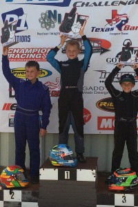 Colin Queen swept the weekend in IAME Mini Swift in his 2016 series debut (Photo: TPKC)