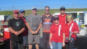 A portion of the staff that helps put on the Tri-C events
