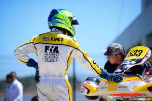 My mechanic Ryan and I on the grid