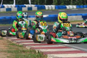 Merlin chassis has a stranglehold on the Junior ranks at USPKS (Photo: EKN)