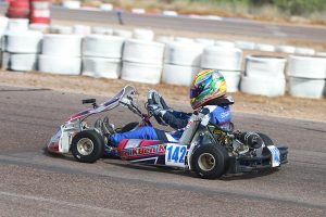 British driver Jonny Edgar is the driver to beat in X30 Junior (Photo: EKN)