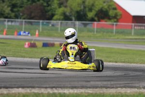 It was a near perfect day for Erik Jackson in the MMK machine, driving to his first X30 Master win (Photo: EKN)