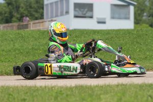 Brandon Lemke has control of the IAME Pro championship chase (Photo: EKN)