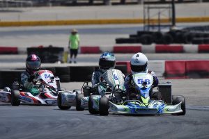 Brenden Delorto became a first time winner in PRD 2 Junior (Photo: Kart Racer TV)