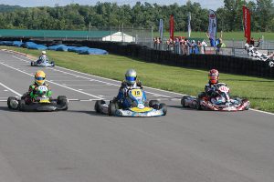 Dakota Pesek edged out Braden Eves and Brandon Lemke for the Yamaha Senior win (Photo: EKN)