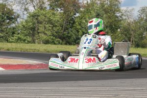 Lance Fenderson cruised to the win in Pro IAME Junior (Photo: EKN)