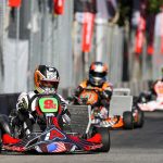 Christchurch karter Matthew Hamilton claimed a clean sweep in the premier S1 class at the Streets of Lancaster Grand Prix kart meeting in California on Saturday (Photo: DromoPhotos.com)