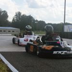 Tyler Smith leads Hunter Fox over the Bushnell bridge
(AKRA photo)