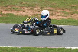 Five wins in six races for IAME Rookie driver Brent Crews (Photo: EKN)
