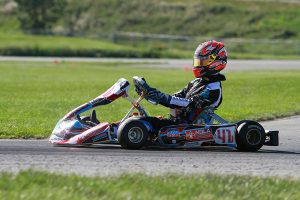Braden Eves leads the Yamaha Senior championship (Photo: EKN)