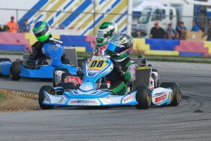 Pauly Massimino enters the finale leading the IAME Junior standings (Photo: EKN)