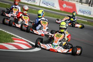 Jake Craig, piloting the #205, is making his fifth start at the RMCGF (Photo: Rotax-Kart.com)
