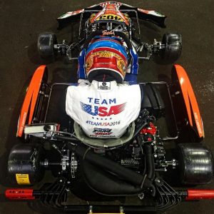 Derek Wang prior to Monday's practice sessions (Photo: D Wang)