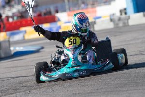 American Gary Carlton is gunning for his third SuperNationals KZ victory (Photo: On Track Promotions - otp.ca)