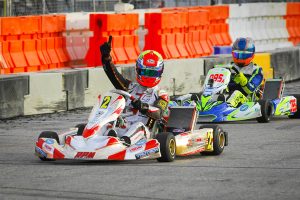 Jake Craig scored a thrilling X30 Senior main event victory (Photo: On Track Promotions - otp.ca)
