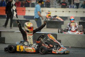 Paolo de Conto landed his second KZ2 SuperNats victory, earning $20k (Photo: On Track Promotions - otp.ca)