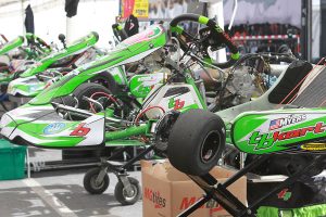 AJ Myers is looking to carry the TB Kart name to the top of the podium in S1 and KZ (Photo: EKN)