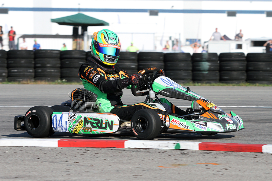 Alex Bertagnoli became the inaugural KA100 champion (Photo: EKN)