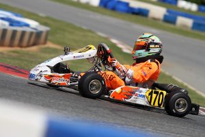 Christian Miles holds the championship lead in Mini Swift heading to New Castle (Photo: EKN)