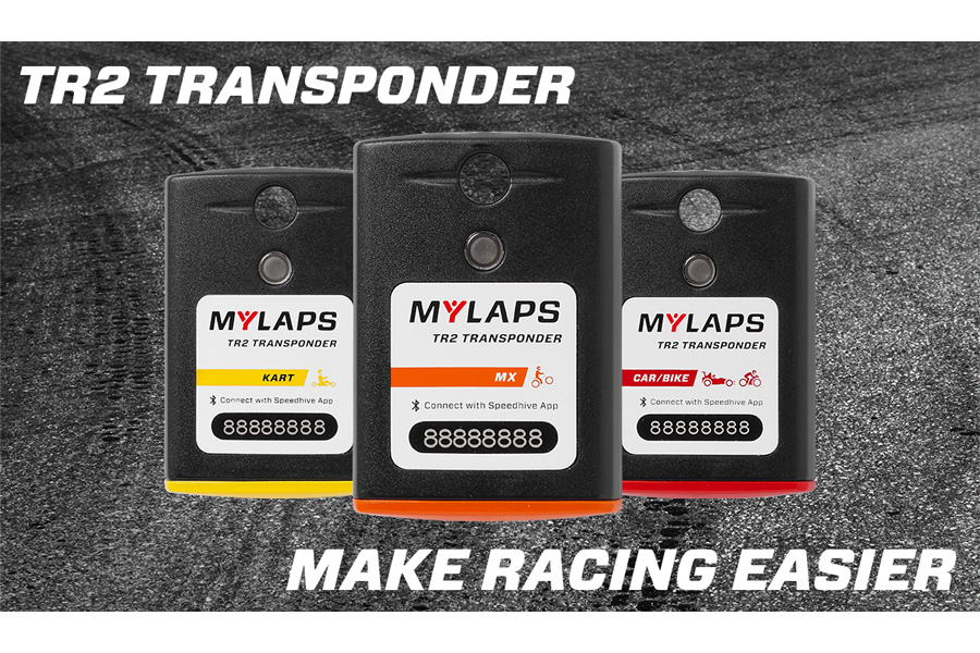 MyLaps X2 MX Motocross AMB Rechargeable Transponder w// 2-year Subscription
