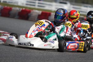 Jeremy Fletcher doubled up on the weekend in the KA100 Junior class (Photo: EKN)