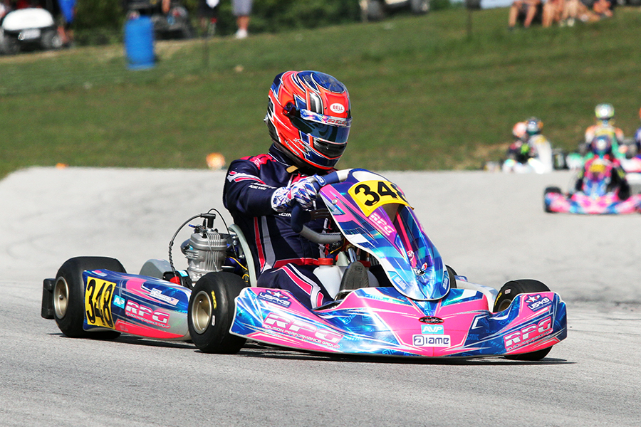 Ryan Norberg leads the X30 Pro championship heading into the series finale (Photo: EKN)