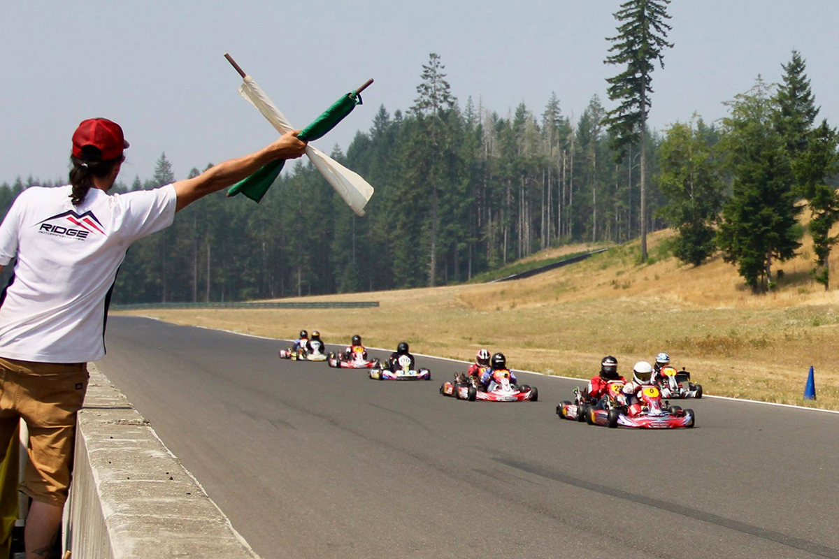 KARTING at Ridge Motorsports Park