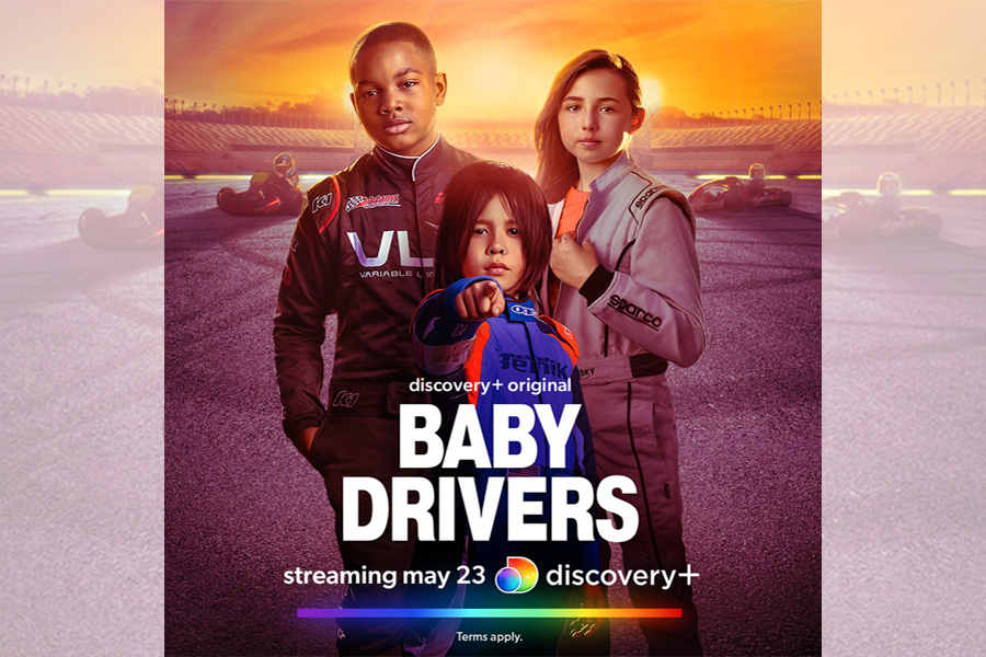 Future Professional Racers are Go-Karting on the new discovery+ series,  BABY DRIVERS, DNews