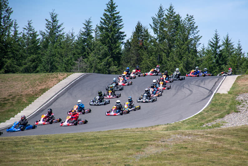 KARTING at Ridge Motorsports Park