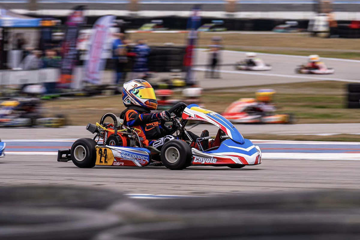 Cadet Win and Seven Podiums for Precision Performance Karting at CKNA